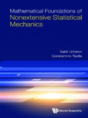 cover image of Mathematical Foundations of Nonextensive Statistical Mechanics